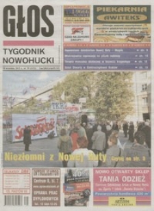 Głos : tygodnik nowohucki, 2012. 09. 28, nr 39