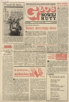 Głos Nowej Huty 1974. 08. 31, nr 35
