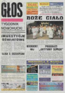 Głos : tygodnik nowohucki, 2003. 06. 20, nr 25