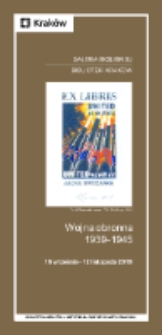 Wojna obronna 1939-1945. Exlibris, 2019. 09. 16-12. 11. 2019
