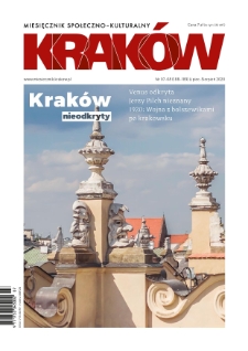 Kraków : miesięcznik społeczno - kulturalny, 2020. 07-08, nr 7-8