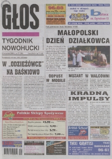 Głos : tygodnik nowohucki, 2004. 09. 10, nr 37