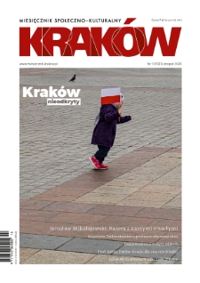 Kraków : miesięcznik społeczno - kulturalny, 2020. 11, nr 11