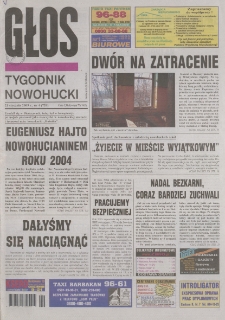 Głos : tygodnik nowohucki, 2005. 01. 21, nr 4