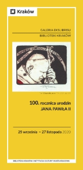 100. rocznica urodzin Jana Pawła II. Exlibrisy