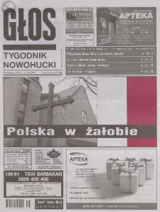 Głos : tygodnik nowohucki, 2010. 04. 16, nr 16