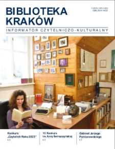 Biblioteka Kraków- Informator Czytelniczo-Kulturalny, 2023. 02. nr 2 (63)