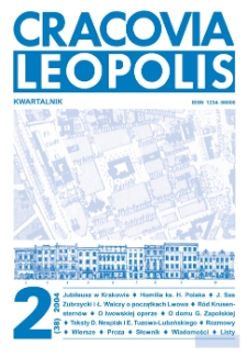 Cracovia Leopolis nr2/2004 (38) R.10