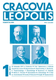 Cracovia Leopolis nr1/2011 (65) R.17