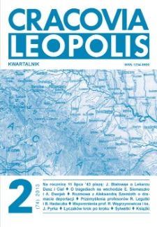 Cracovia Leopolis nr2/2013 (74) R.19