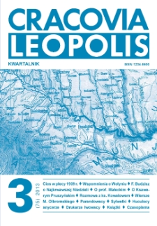 Cracovia Leopolis nr3/2013 (75) R.19