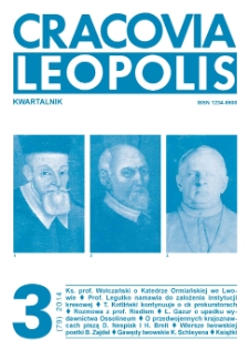 Cracovia Leopolis nr3/2014 (79) R.20