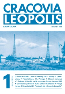 Cracovia Leopolis nr1/2015 (81) R.21