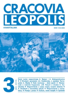 Cracovia Leopolis nr3/2015 (83) R.21