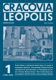 Cracovia Leopolis nr1/2022 (106) R.28