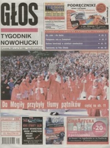 Głos : tygodnik nowohucki, 2011. 09. 23, nr 39