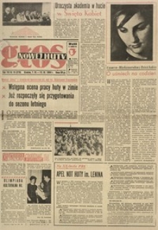 Głos Nowej Huty 1964. 03. 07 R. 8 nr 10