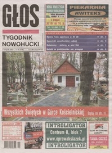 Głos : tygodnik nowohucki, 2013. 11. 08, nr 45