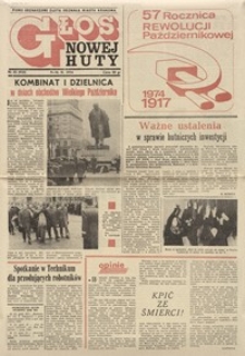 Głos Nowej Huty 1974. 11. 09, nr 45