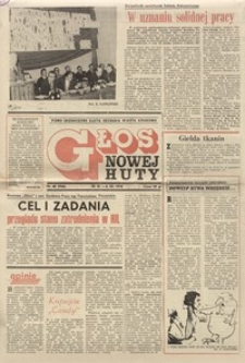 Głos Nowej Huty 1974. 11. 30, nr 48