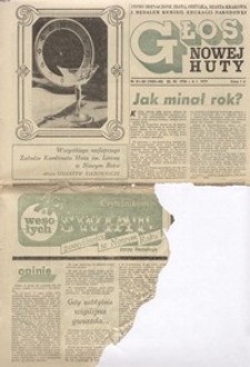 Głos Nowej Huty 1976. 12. 23, nr 51-52