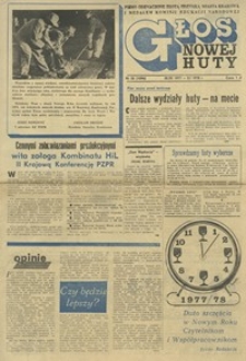 Głos Nowej Huty 1977. 12. 30, nr 52
