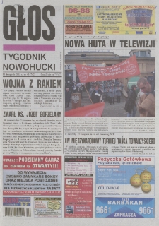 Głos : tygodnik nowohucki, 2005. 11. 11, nr 46