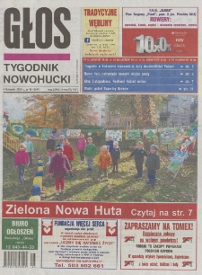 Głos : tygodnik nowohucki, 2020. 11. 06, nr 45