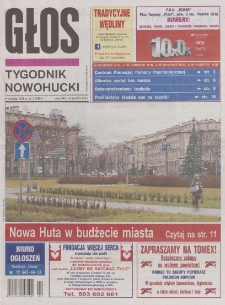 Głos : tygodnik nowohucki, 2021. 01. 08, nr 2