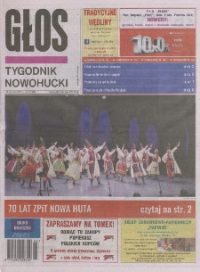 Głos : tygodnik nowohucki, 2023. 01. 20, nr 3