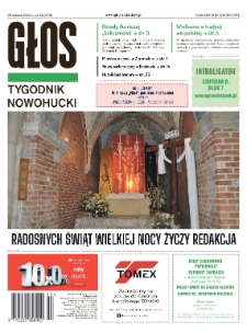 Głos : tygodnik nowohucki, 2024. 03. 29, nr 13