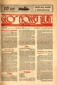 Głos Nowej Huty 1990. 08. 31, nr 35