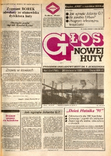Głos Nowej Huty 1991. 04. 26, nr 13