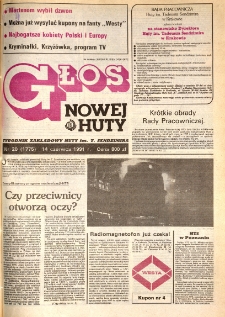 Głos Nowej Huty 1991. 06. 14, nr 20