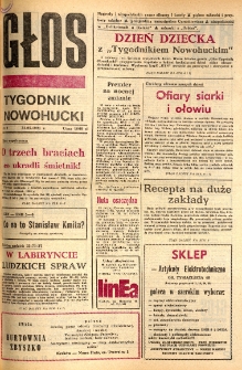Głos : tygodnik nowohucki, 1991. 05. 31, nr 9