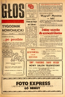 Głos : tygodnik nowohucki, 1991. 09. 06, nr 23