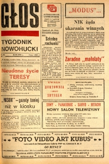 Głos : tygodnik nowohucki, 1991. 09. 13, nr 24