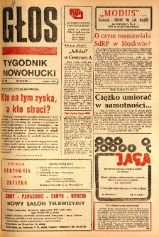Głos : tygodnik nowohucki, 1991. 09. 27, nr 26