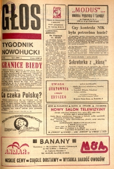 Głos : tygodnik nowohucki, 1991. 11. 08, nr 32