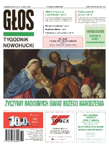 Głos : tygodnik nowohucki, 2024. 12. 20, nr 51-52