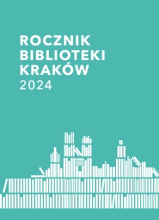 Rocznik Biblioteki Kraków, R. VIII 2024