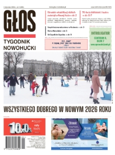 Głos : tygodnik nowohucki, 2026. 01. 02, nr 1