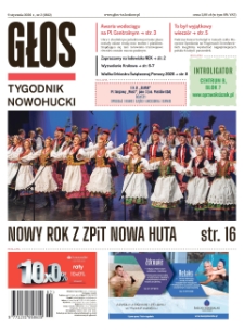Głos : tygodnik nowohucki, 2026. 01. 09, nr 2