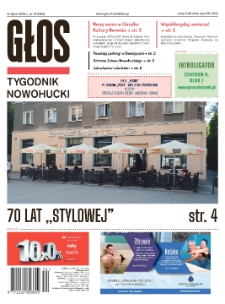 Głos : tygodnik nowohucki, 2026. 07. 31, nr 31