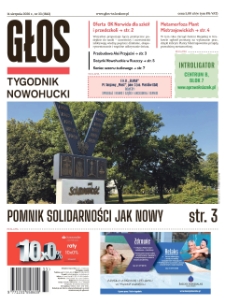 Głos : tygodnik nowohucki, 2026. 08. 14, nr 33