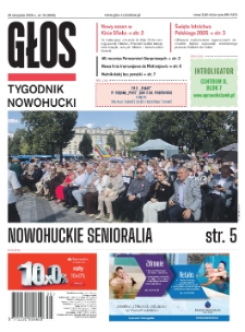 Głos : tygodnik nowohucki, 2026. 08. 28, nr 35