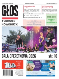 Głos : tygodnik nowohucki, 2026. 09. 04, nr 36