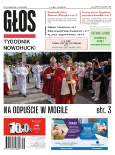 Głos : tygodnik nowohucki, 2026. 09. 25, nr 39