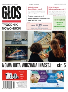 Głos : tygodnik nowohucki, 2026. 10. 23, nr 43